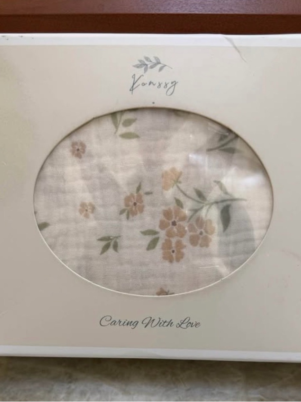 Floral Muslin Nursing Cover